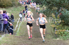 Girls under-15s National Cross Country Relay, Berry Hill Park, Mansfield. Photo:  David T. Hewitson/Sports for All Pics